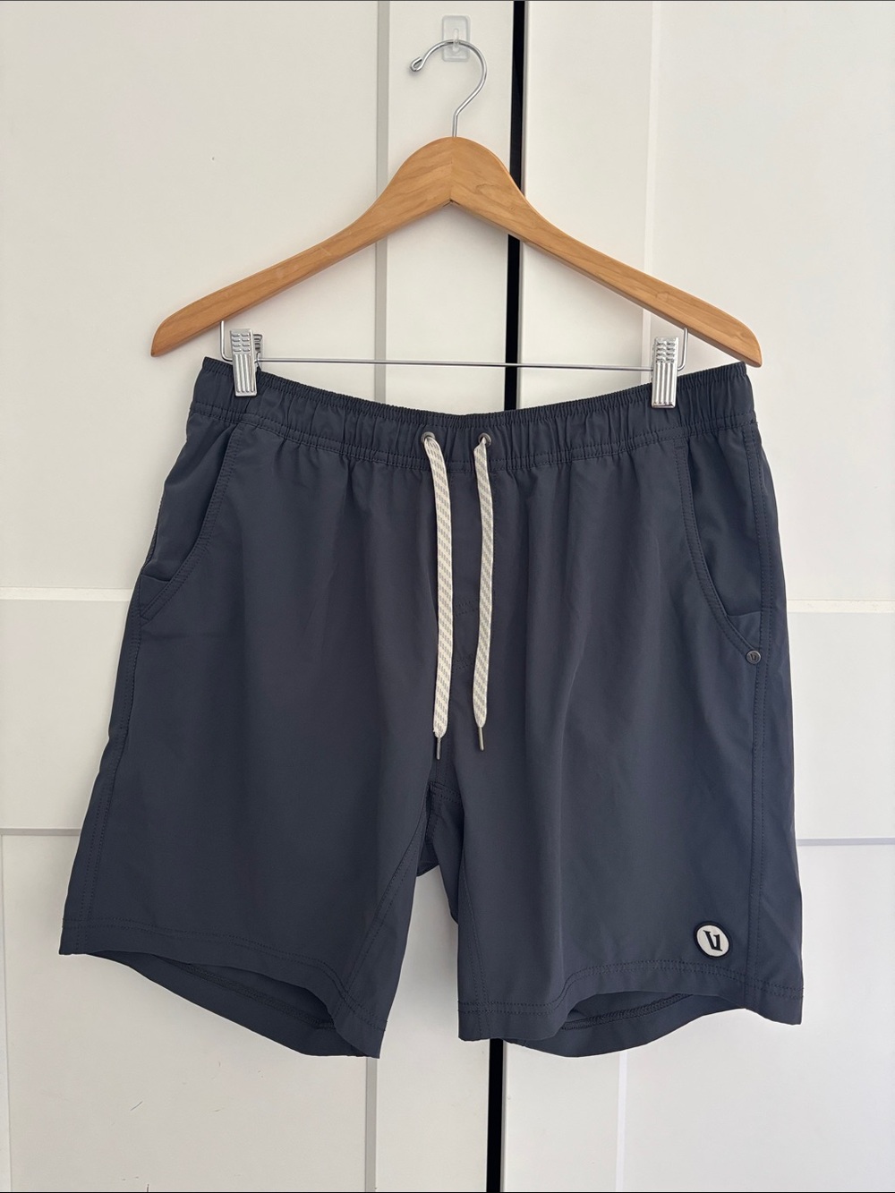 Vuori y kore Charcoal Gray Shorts with Drawstring